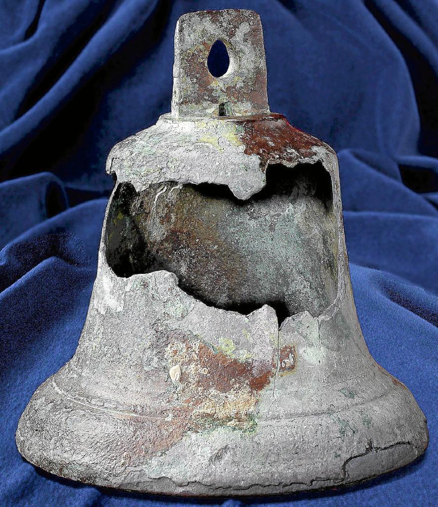 La campana de la carabela Santa María de Cristóbal Colón será subastada en Miami